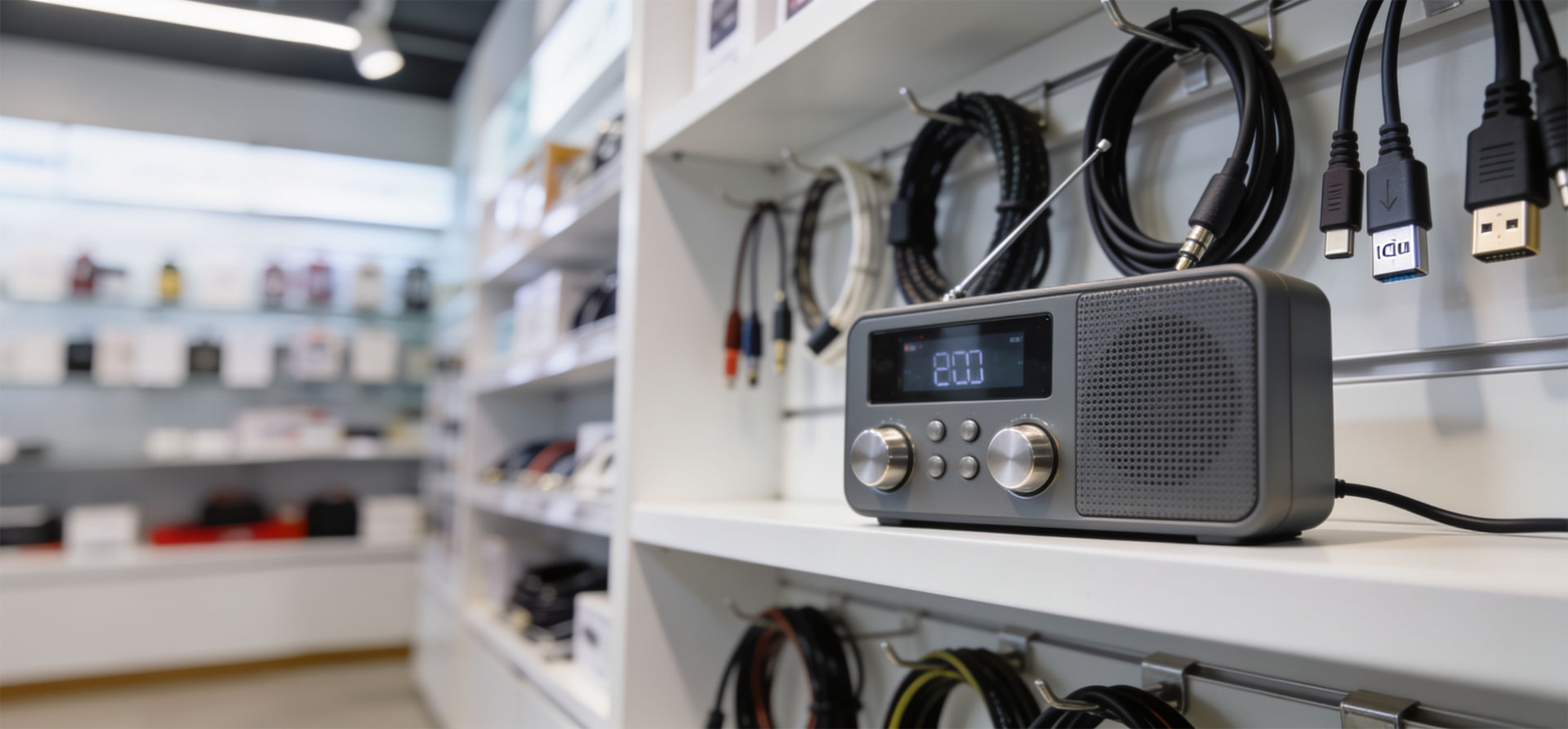 Radio portátil digital
