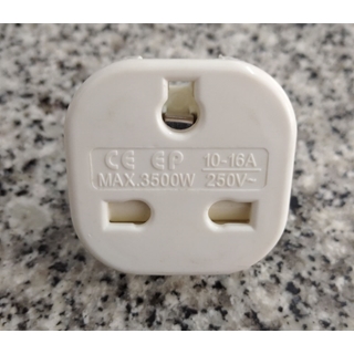 Adaptador Eléctrico de Ingles a Europeo - Imagen 1