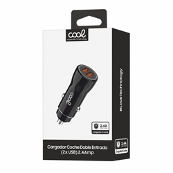 Alimentador 2USB 12W 2,4A Mechero 12Vcc - Imagen 2