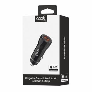 Alimentador 2USB 12W 2,4A Mechero 12Vcc - Imagen 2