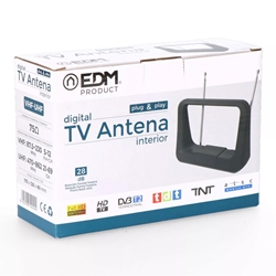 Antena Interior Amplificada para TV 52022 EDM - Imagen 2