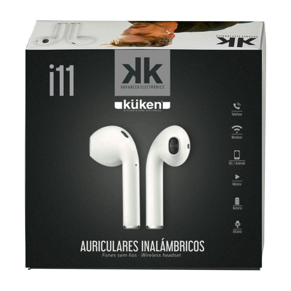 Auricular Micro Gota i11 Kuken BT Base Lightning - Imagen 4