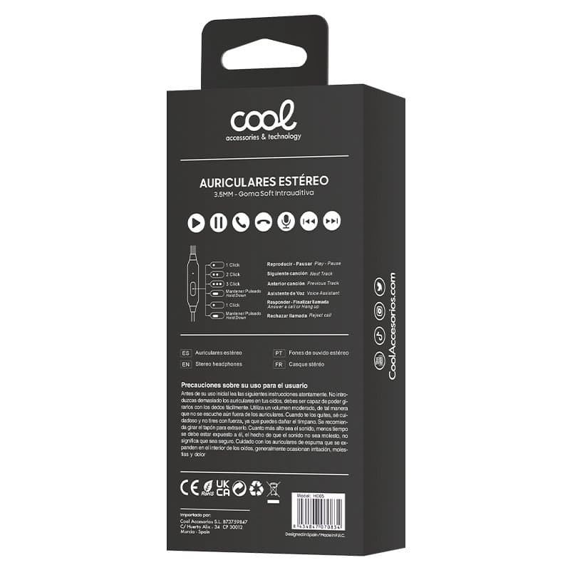 Auricular Silicona con Micro 3.5mm Bear Cool estéreo - Imagen 2