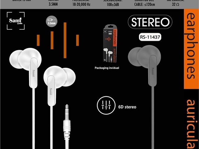 Auricular Silicona RS11437 Sami