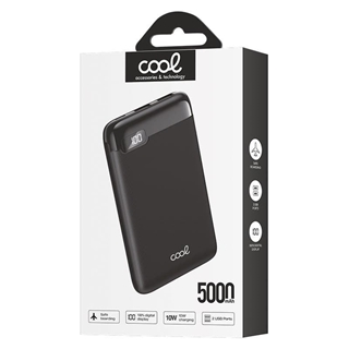 Batería Externa Power Bank 5000 mAh Display COOL 10W - Imagen 2
