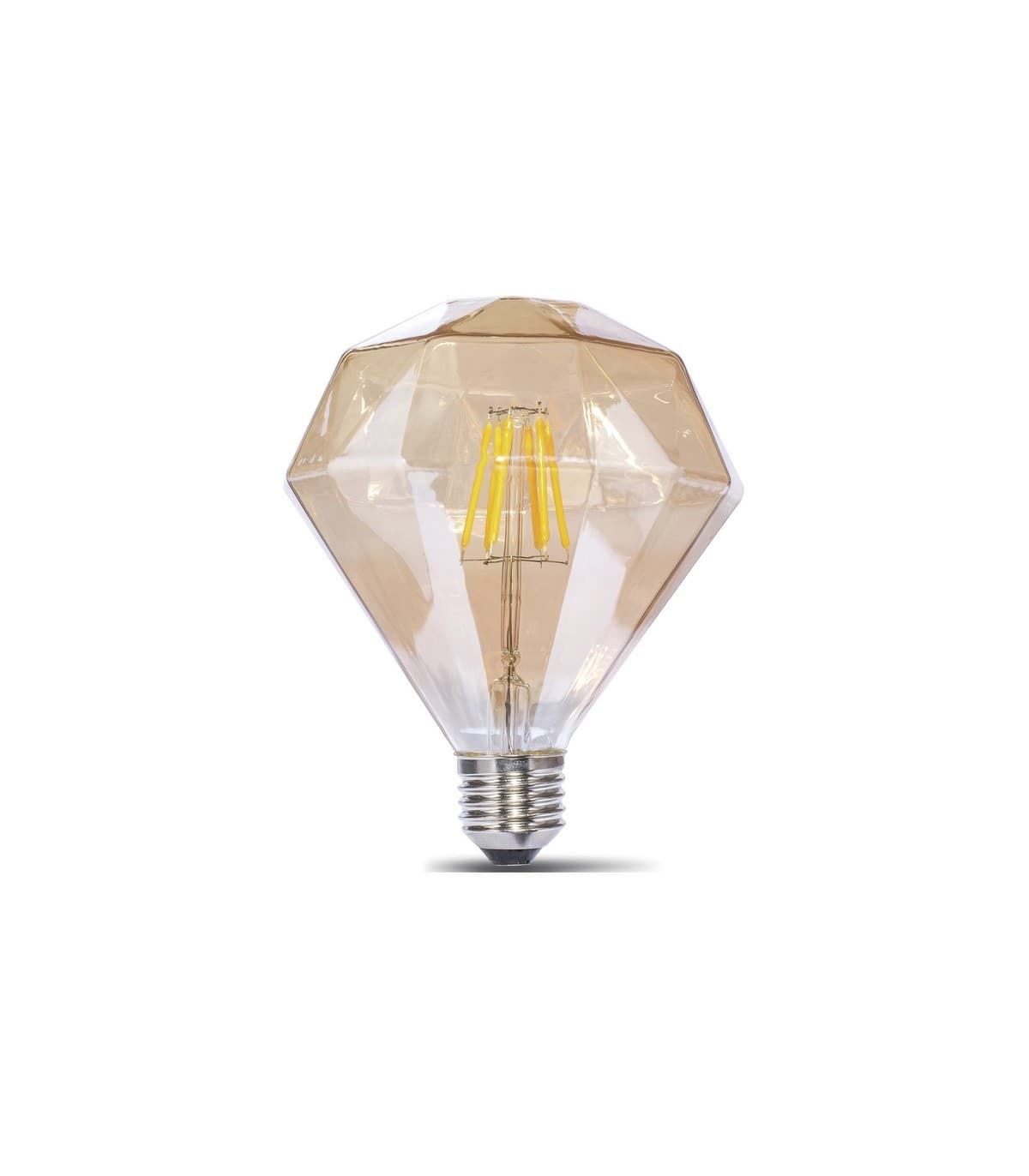 Bombilla Decorativa Prisma Vintage E27 4W - Imagen 1