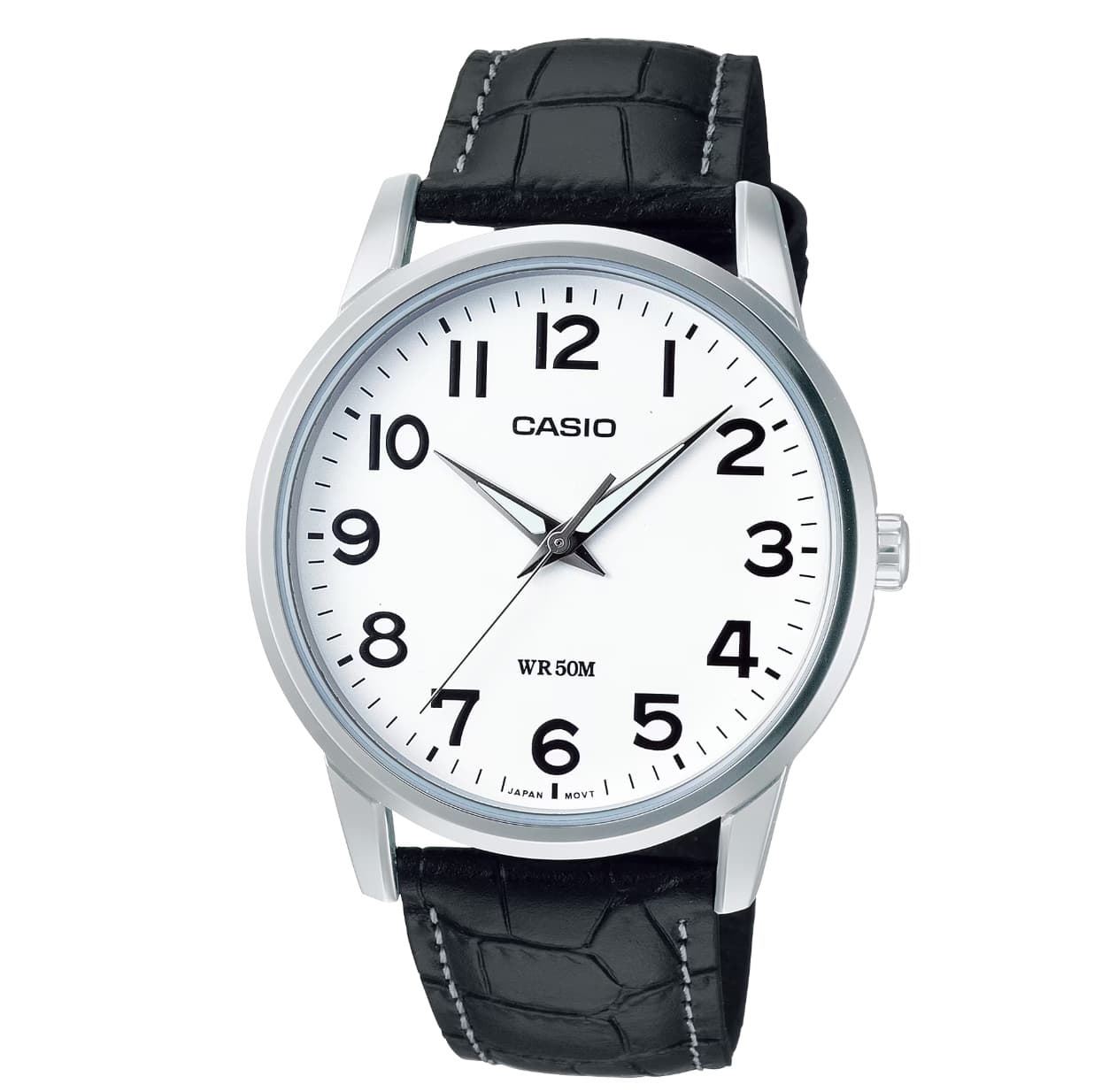 Casio Reloj Analogico MTP1303L7 Pulso 50WR Piel - Imagen 1