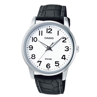 Casio Reloj Analogico MTP1303L7 Pulso 50WR Piel - Imagen 1