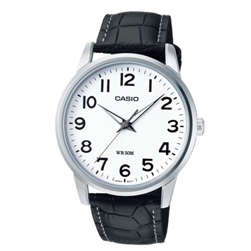 Casio Reloj Analogico MTP1303L7 Pulso 50WR Piel - Imagen 1