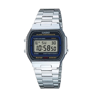 Casio Reloj Digital A164WA Vintage Pulso WR Met - Imagen 1