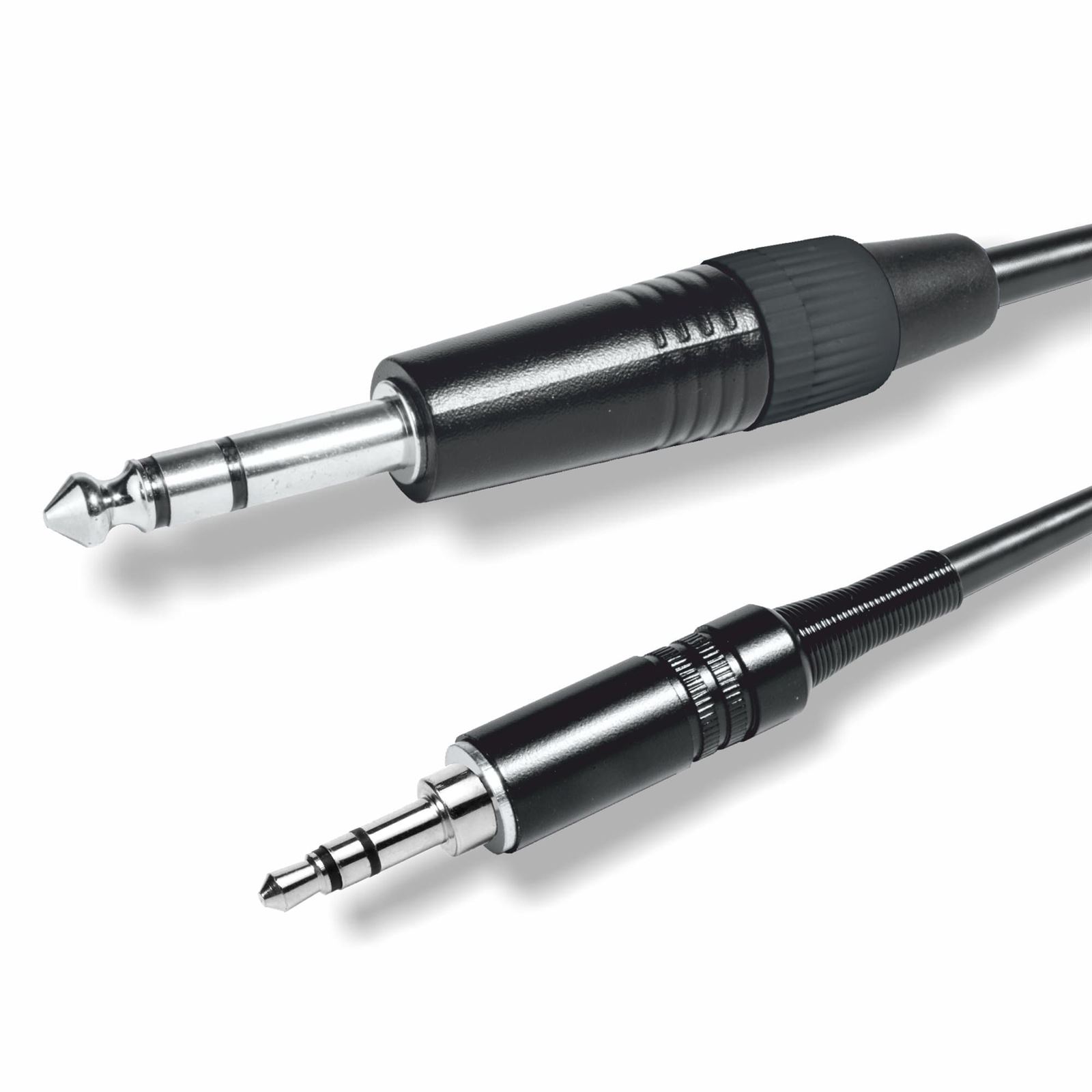 Conexión Audio Jack 3,5 estéreo a  Jack 6,3 estéreo 1,00m - Imagen 1