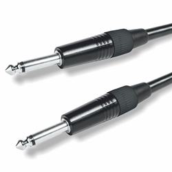 Conexión Audio Jack 6.3 Mono 1,00m - Imagen 1