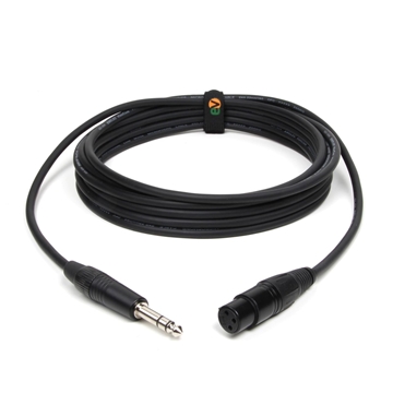 Conexión Audio XLR (H) a Jack 6,3 Estéreo 1,00m - Imagen 2