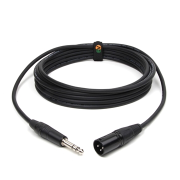 Conexión Audio XLR (M) a Jack 6,3 estéreo 1,00m - Imagen 2