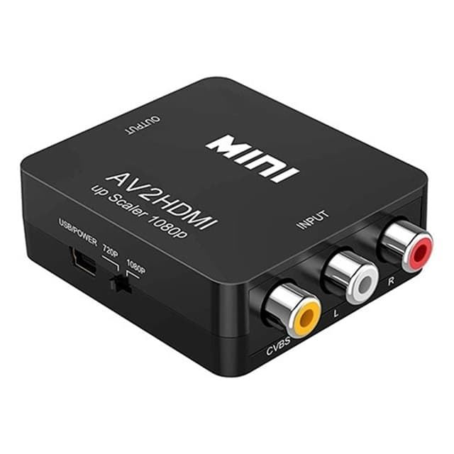 Conversor Audio Video de CVBS(3RCA) a HDMI 1080P - Imagen 2