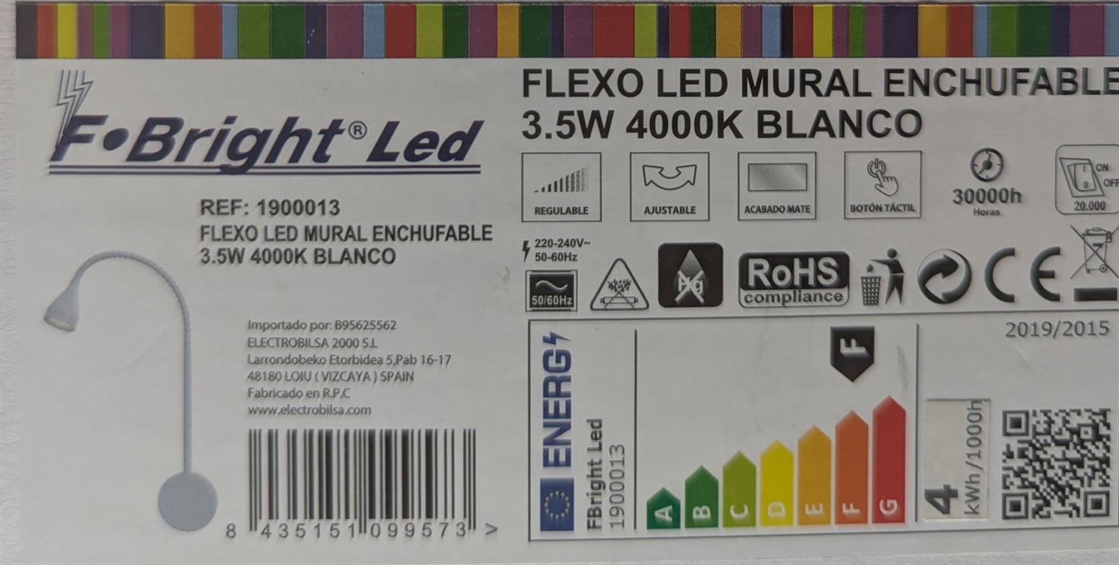 Flexo Enchufable 3.5W - Imagen 4