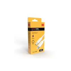 Kodak Conexión Lightning a USBC carga datos 1,00m - Imagen 1