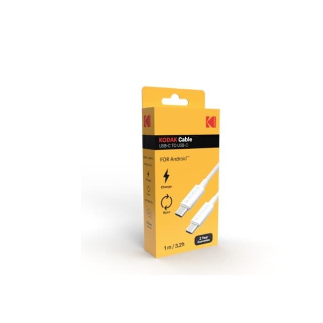 Kodak Conexión USBC a USBC carga datos 1,00m - Imagen 1