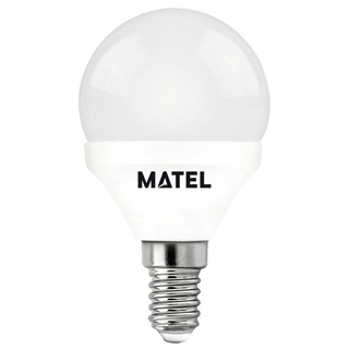 Matel Bombilla Esférica E14 3W - Imagen 1