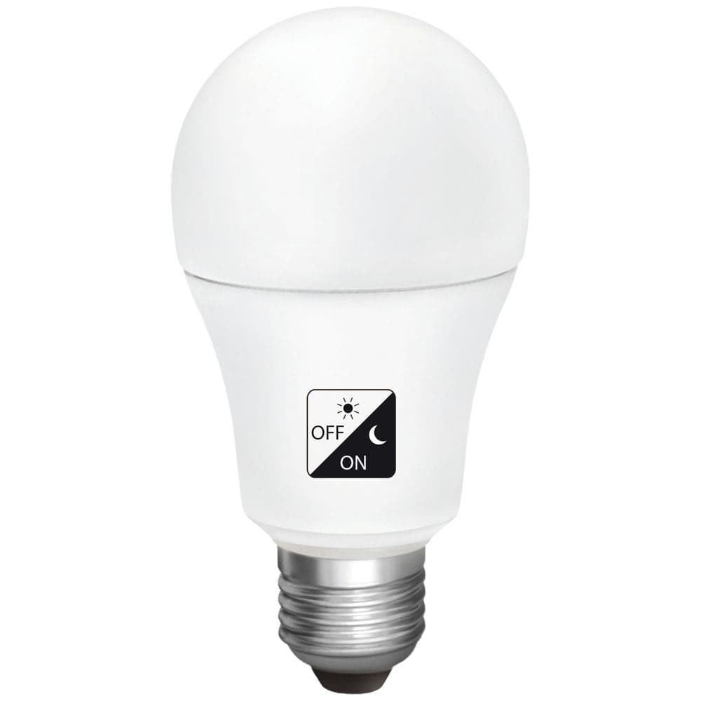Matel Bombilla Estándar E27 10W Sensor Crepuscular Fría - Imagen 1