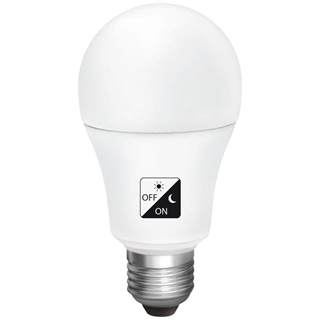 Matel Bombilla Estándar E27 10W Sensor Crepuscular Fría - Imagen 1