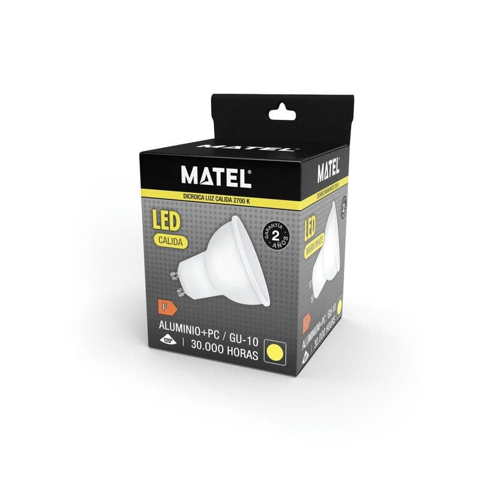 Matel Bombilla Led Dicroica GU10 3W - Imagen 3