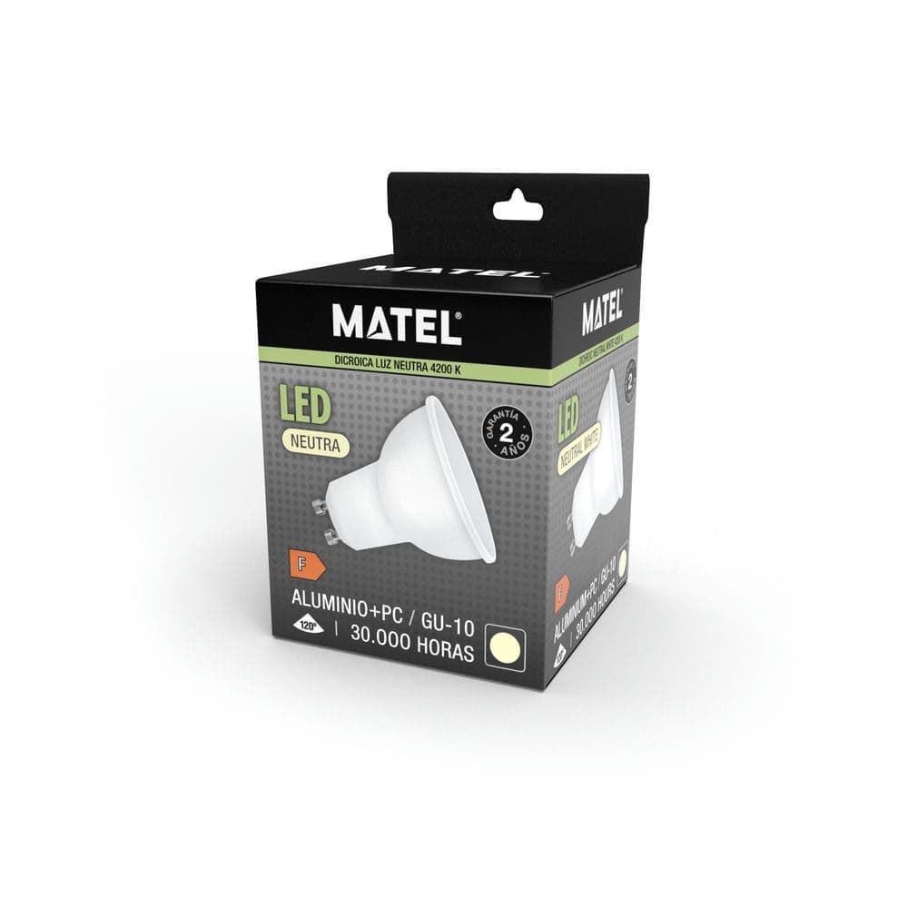 Matel Bombilla Led Dicroica GU10 3W - Imagen 4