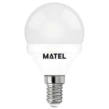 Matel Bombilla LED Esférica E14 3W - Imagen 1