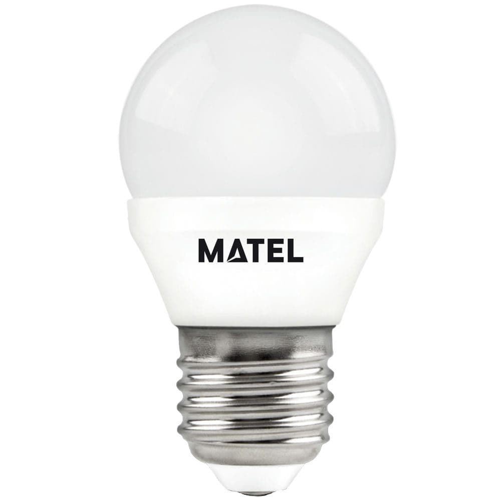 Matel Bombilla LED Esférica E27 3W - Imagen 1