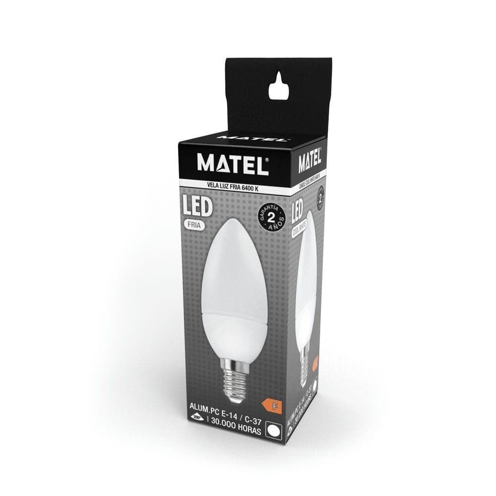 Matel Bombilla LED Vela E14 3W - Imagen 5