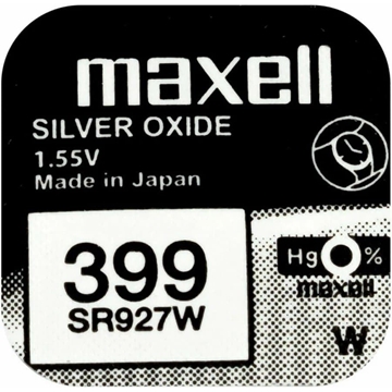 Maxell Pila Botón Oxido de Plata SR927/399 - Imagen 1