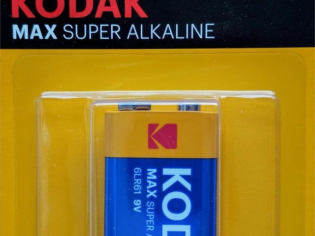 Paquete pila Kodak 9V, 6LR61/6LP3146