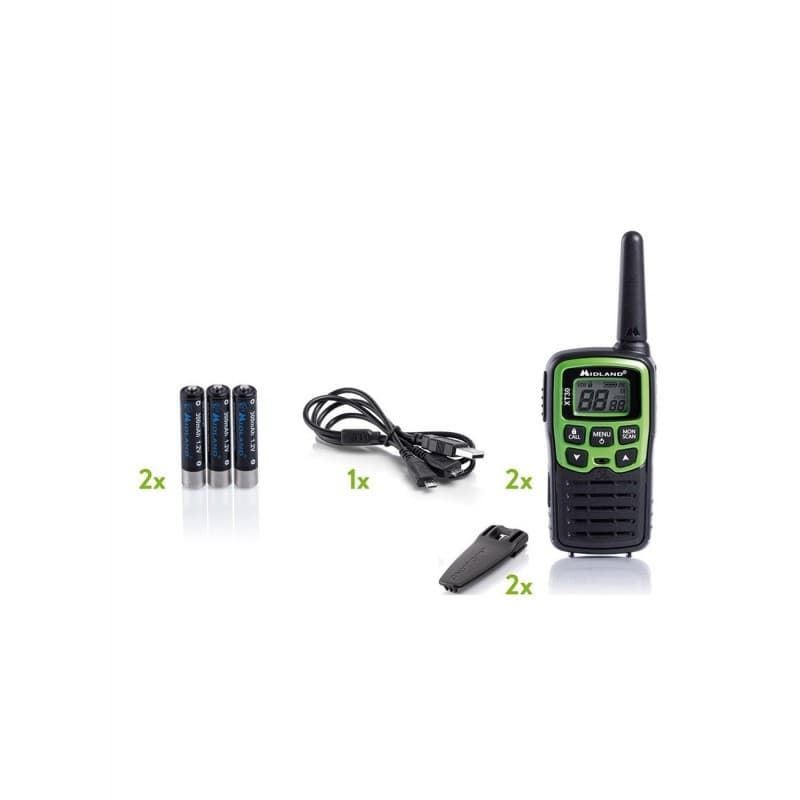 Par emisoras portátiles PMR XT30 Midland - Imagen 4