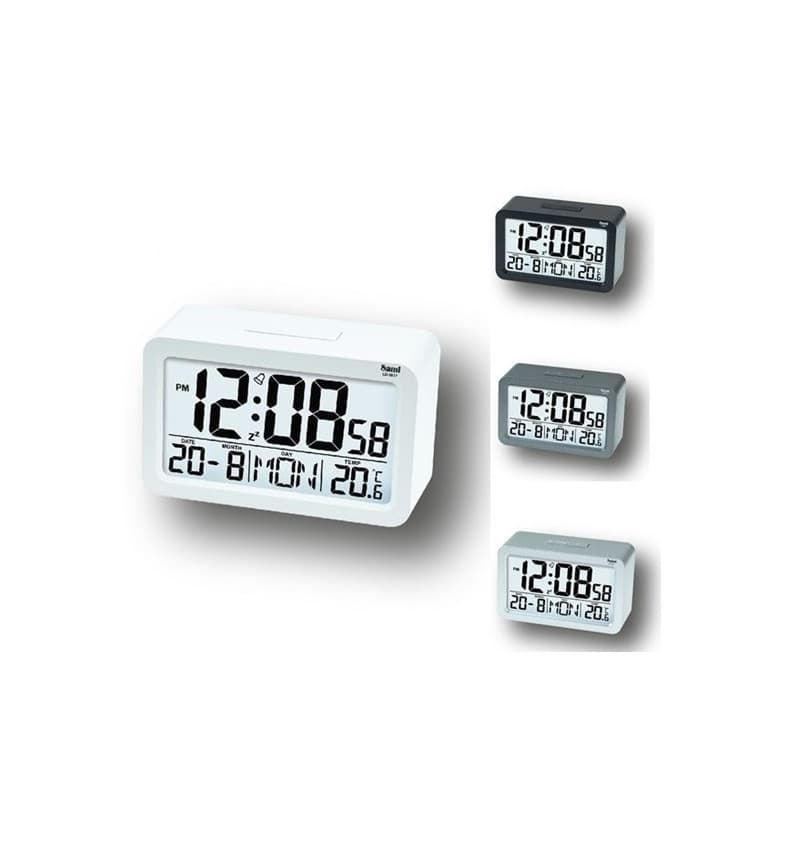 Sami Reloj Digital LD9817 Mesa Calendario Temperatura 2R6 - Imagen 1