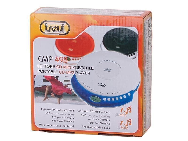 Trevi CD Portatil CMP498 2R6 MP3 - Imagen 2