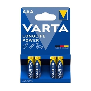 Varta Paquete 4 Pilas Alcalinas Cilíndricas 1,5V AA/LR6 - Imagen 1