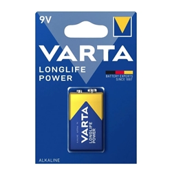 Varta Pila Alcalina Broche 9V 6LR61/6LP3146 - Imagen 1