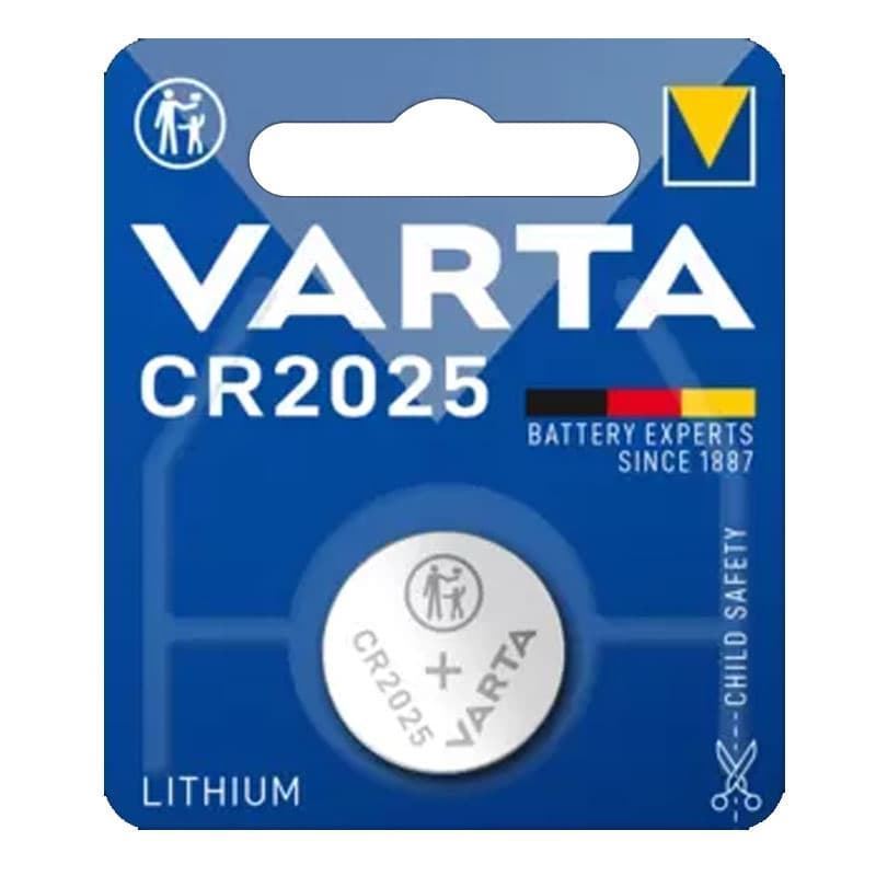 Varta Pila Botón CR2025 Litio 3V - Imagen 1