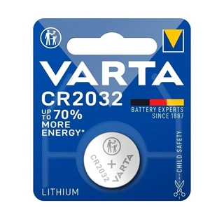 Varta Pila Botón CR2032 Litio 3V - Imagen 1